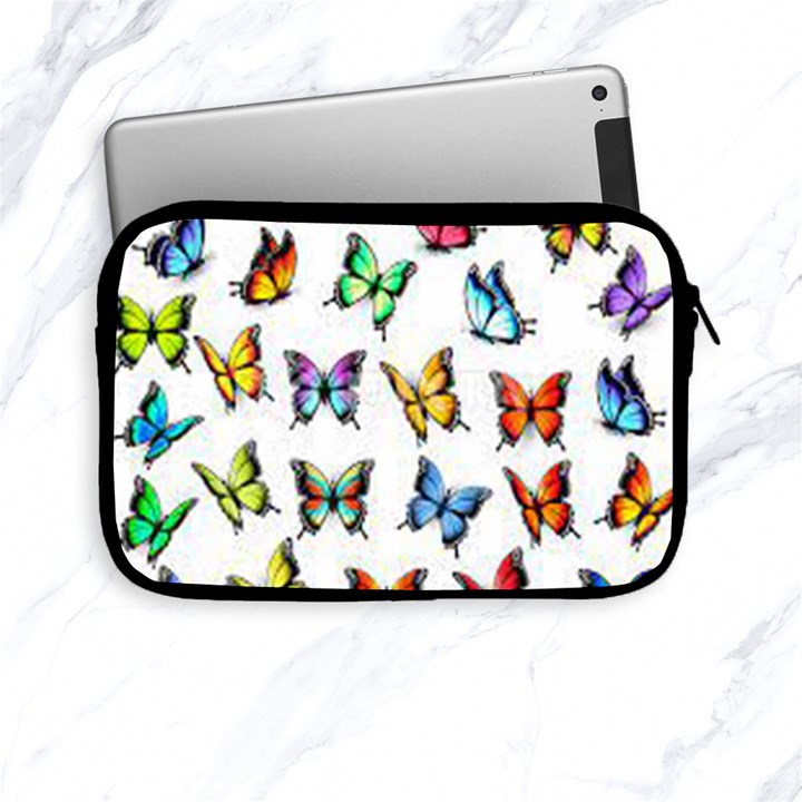 Big Collection Off Colorful Butterfiles Apple iPad Mini Zipper Cases