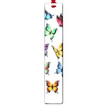 Big Collection Off Colorful Butterfiles Large Book Marks Front