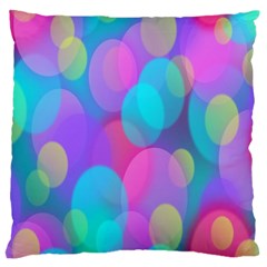 Bokeh-002 Large Cushion Case (one Side) by nate14shop