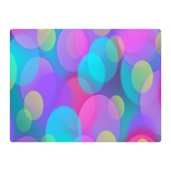 Bokeh-002 Double Sided Flano Blanket (mini)  by nate14shop