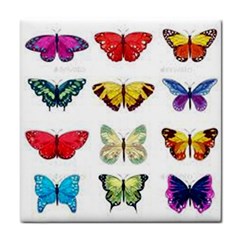 Butterflay Tile Coaster by nate14shop