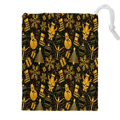 Christmas-a 001 Drawstring Pouch (5xl) by nate14shop