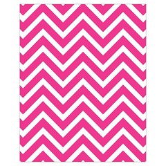 Chevrons - Pink Drawstring Bag (small) by nate14shop