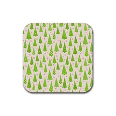 Christmas-a 002 Rubber Coaster (square) by nate14shop