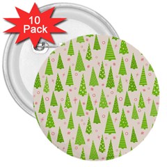 Christmas-a 002 3  Buttons (10 Pack) 