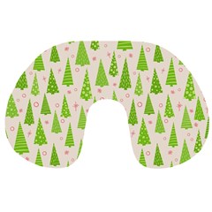 Christmas-a 002 Travel Neck Pillow by nate14shop