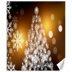 Christmas-tree-a 001 Canvas 8  X 10  by nate14shop