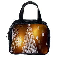 Christmas-tree-a 001 Classic Handbag (one Side)