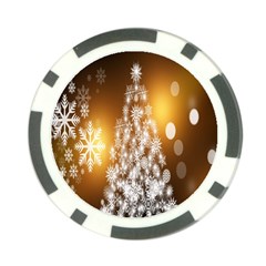 Christmas-tree-a 001 Poker Chip Card Guard (10 Pack) by nate14shop