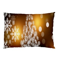 Christmas-tree-a 001 Pillow Case by nate14shop