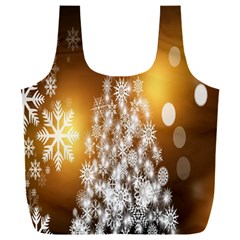 Christmas-tree-a 001 Full Print Recycle Bag (xxxl) by nate14shop