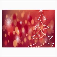 Christmas-tree-a 002 Large Glasses Cloth