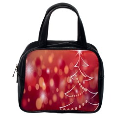 Christmas-tree-a 002 Classic Handbag (one Side) by nate14shop