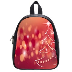 Christmas-tree-a 002 School Bag (small) by nate14shop