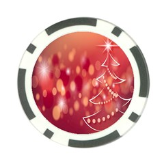 Christmas-tree-a 002 Poker Chip Card Guard (10 Pack) by nate14shop