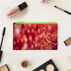 Christmas-tree-a 002 Cosmetic Bag (xs) by nate14shop