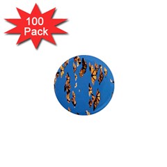 Eastern Monarch Butterfly 1  Mini Magnets (100 pack) 