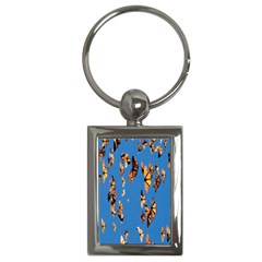 Eastern Monarch Butterfly Key Chain (Rectangle)