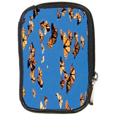 Eastern Monarch Butterfly Compact Camera Leather Case