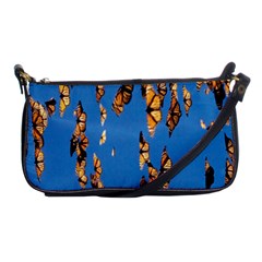 Eastern Monarch Butterfly Shoulder Clutch Bag