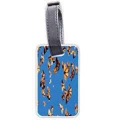 Eastern Monarch Butterfly Luggage Tag (one side)