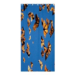 Eastern Monarch Butterfly Shower Curtain 36  x 72  (Stall) 