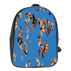 Eastern Monarch Butterfly School Bag (XL)