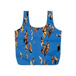 Eastern Monarch Butterfly Full Print Recycle Bag (S) Back