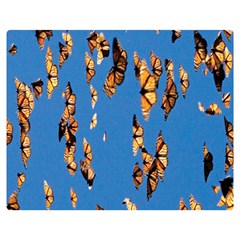 Eastern Monarch Butterfly Double Sided Flano Blanket (Medium) 