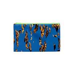 Eastern Monarch Butterfly Cosmetic Bag (XS)