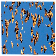 Eastern Monarch Butterfly Wooden Puzzle Square