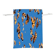 Eastern Monarch Butterfly Lightweight Drawstring Pouch (M)