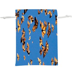 Eastern Monarch Butterfly  Lightweight Drawstring Pouch (XL)