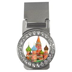 Moscow-kremlin-saint-basils-cathedral-red-square-l-vector-illustration-moscow-building Money Clips (cz)  by Jancukart