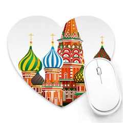 Moscow-kremlin-saint-basils-cathedral-red-square-l-vector-illustration-moscow-building Heart Mousepads