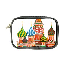 Moscow-kremlin-saint-basils-cathedral-red-square-l-vector-illustration-moscow-building Coin Purse by Jancukart