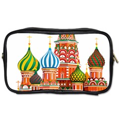 Moscow-kremlin-saint-basils-cathedral-red-square-l-vector-illustration-moscow-building Toiletries Bag (two Sides)