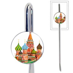 Moscow-kremlin-saint-basils-cathedral-red-square-l-vector-illustration-moscow-building Book Mark by Jancukart