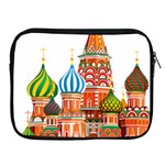 Moscow-kremlin-saint-basils-cathedral-red-square-l-vector-illustration-moscow-building Apple iPad 2/3/4 Zipper Cases Front