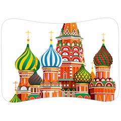 Moscow-kremlin-saint-basils-cathedral-red-square-l-vector-illustration-moscow-building Velour Seat Head Rest Cushion by Jancukart