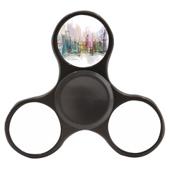 Drawing-watercolor-painting-city Finger Spinner