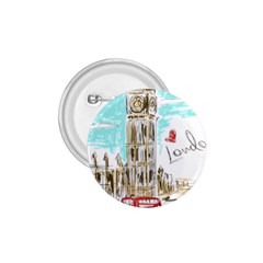 Big-ben-paris-clock-tower-vector-painted-london 1 75  Buttons