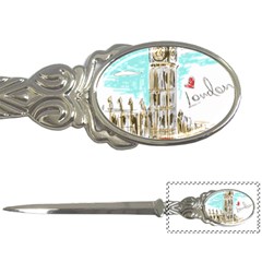 Big-ben-paris-clock-tower-vector-painted-london Letter Opener