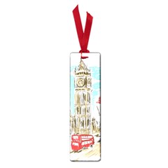 Big-ben-paris-clock-tower-vector-painted-london Small Book Marks