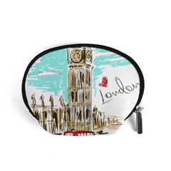 Big-ben-paris-clock-tower-vector-painted-london Accessory Pouch (small)