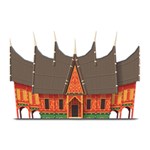 Gadang-minangkabau-people Plate Mats 18 x12  Plate Mat