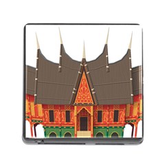 Gadang-minangkabau-people Memory Card Reader (square 5 Slot) by Jancukart