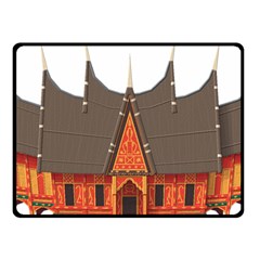 Gadang-minangkabau-people Fleece Blanket (small) by Jancukart