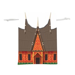 Gadang-minangkabau-people Lightweight Drawstring Pouch (m) by Jancukart