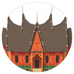 Gadang-minangkabau-people Round Trivet